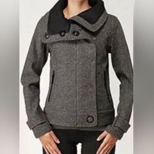 Lululemon Audrey brown Tweed jacket